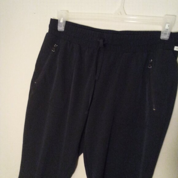 Magellan Pants Women L Water Repellent Lost Pines Active Zip Pockets Black - Picture 4 of 14